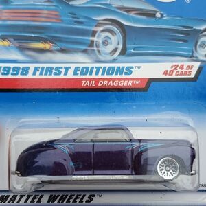 Hot Wheels Tail Dragger Purple 18846